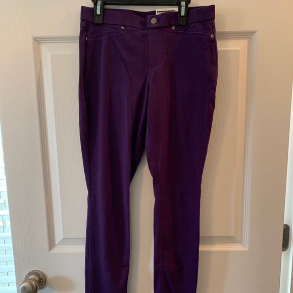 Purple jeggings - Picture 1 of 3
